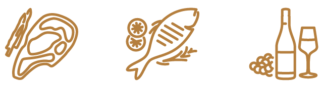 Steak, fish and food pairings
